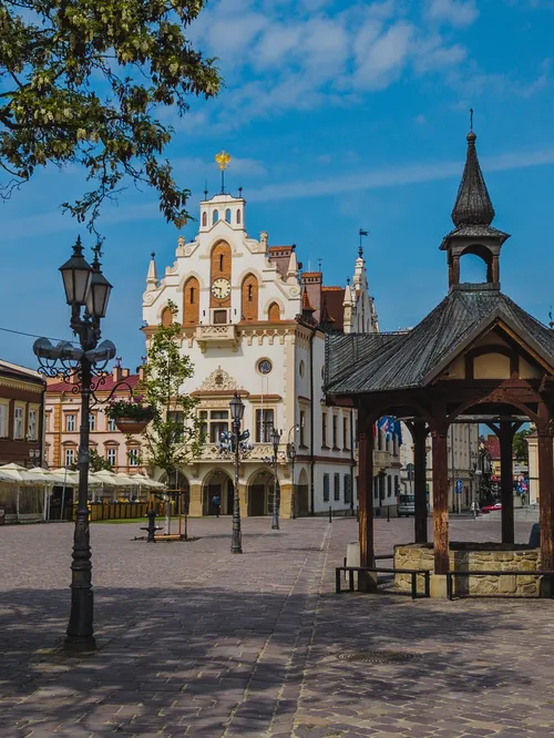 Rynek miejski w Rzeszowie - Poland