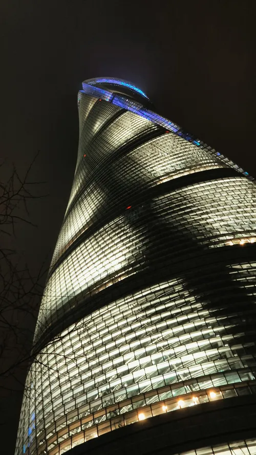 Shanghai Tower - From Below, China