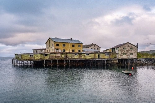 Abandoned fish factory - Norway