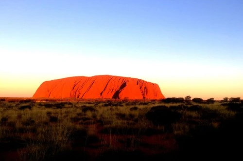 Uluṟu-Kata Tjuṯa National Park - İtibaren Sunrise viewpoint, Australia