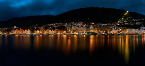 Bergen - Desde Strandkaiterminalen, Norway