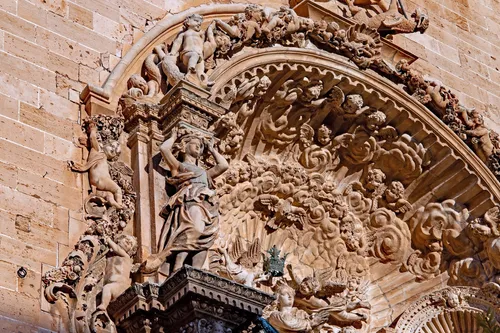 Basílica de Sant Francesc - From Entrance, Spain