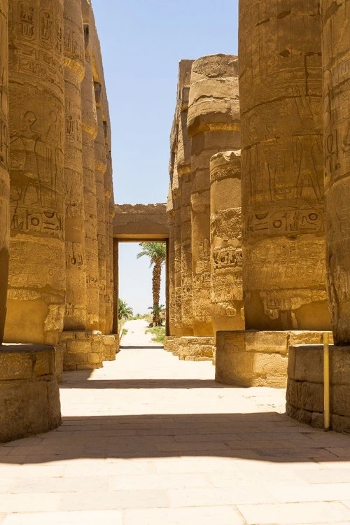Colums of Karnak - Din Temple of Karnak, Egypt