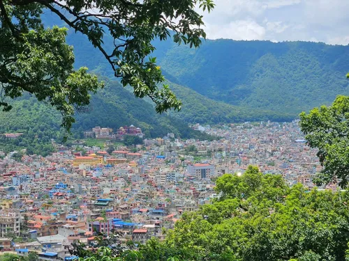 Kathmandu - From Swoyambhu Mahachaitya, Nepal