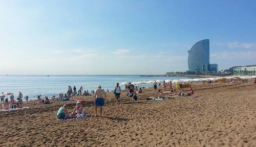 W Hotel Barcelona - Aus Platja de Sant Miquel, Spain
