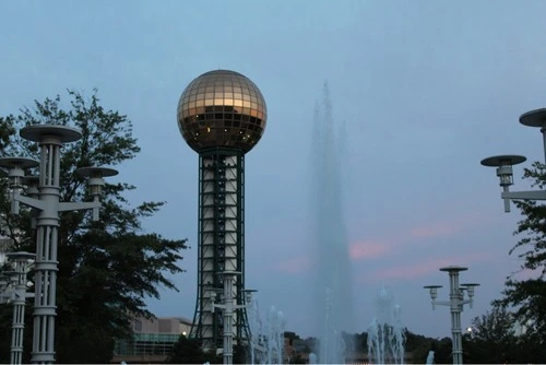 Sunsphere - From Worlds fair park, United States