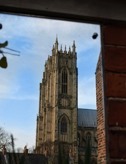 Beverley Minster - From Beverley quiet garden, United Kingdom