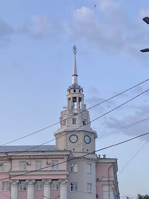 Clock Tower of Voronezh - Russia