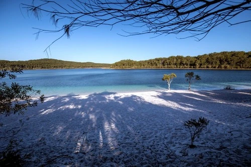 Lake McKenzie - 从 Fraser Island, Australia