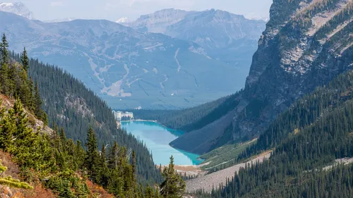 Lake Louise - From Plain of Six Glaciers, Canada