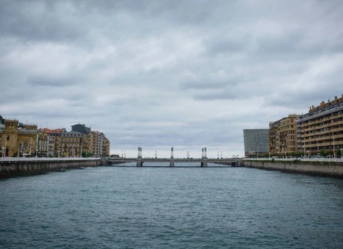 Puente Del Kursaal - Desde Santa Catalina zubia, Spain