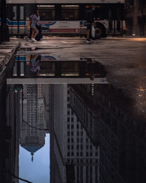 Chicago Board of Trade - Desde North of the building on LaSalle St, United States