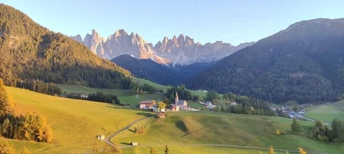 Chiesa di Santa Maddalena - Desde Viewpoint, Italy