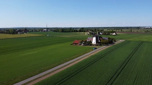 Windmühle Eickhorst - From Drone, Germany