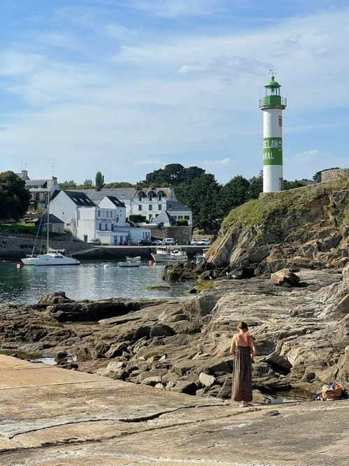 Leuchtturm von Doelan - From Parking, France