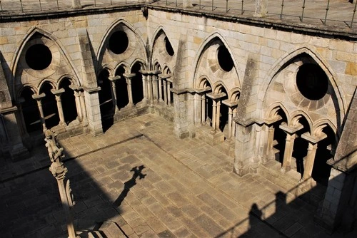 Porto Cathedral - Aus Courtyard, Portugal
