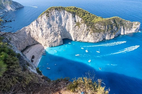 Shipwreck Beach / Navagio - 에서 Viewpoint Shipwreck Beach / Navagio, Greece