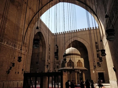 Mosque-Madrassa of Sultan Hassan - From Inside, Egypt