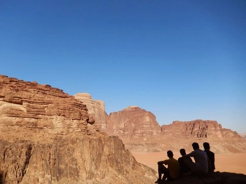 Wadi Rum Protected Area - から Lawrence’s Spring, Jordan