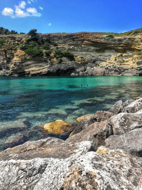 Baia di Porto Miggiano - 从 Beach, Italy