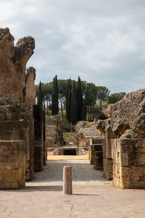 Amphitheatre of Italica - Din Entrance, Spain