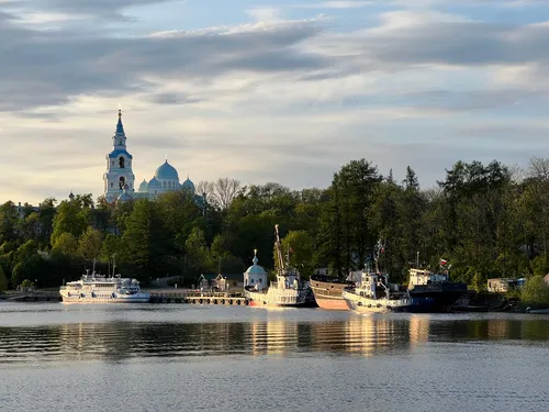 Valaam Transfiguration Monastery - Von Chapel of Xenia of Petersburg, Russia