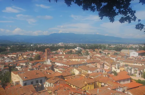 Lucca - From Guinigi Tower, Italy