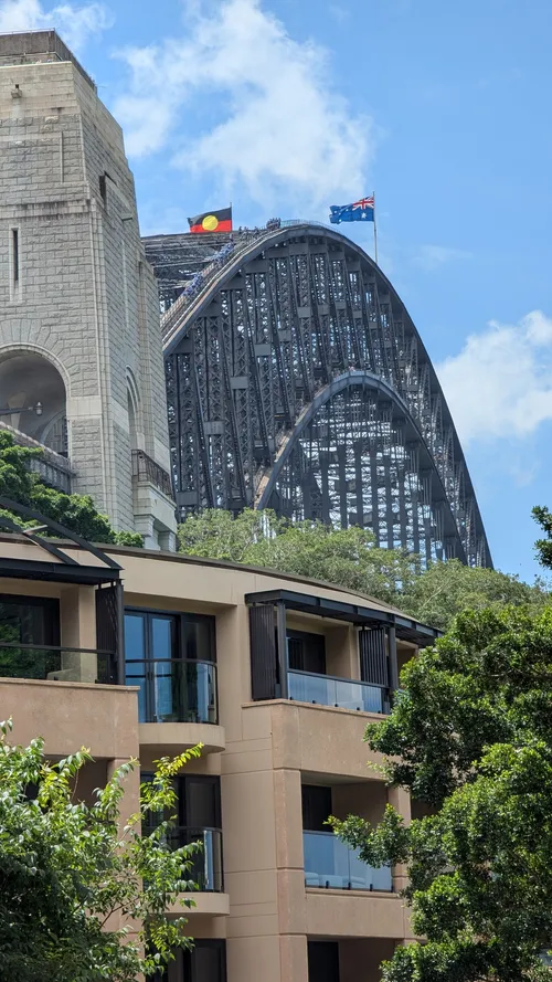 Sydney Harbour Bridge - Tól Hickson Road, Australia