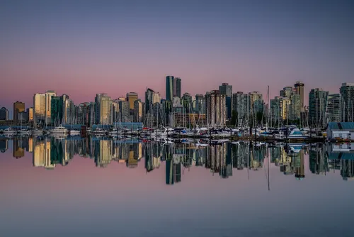 Vancouver Downtown - Von Vancouver Seawall, Canada