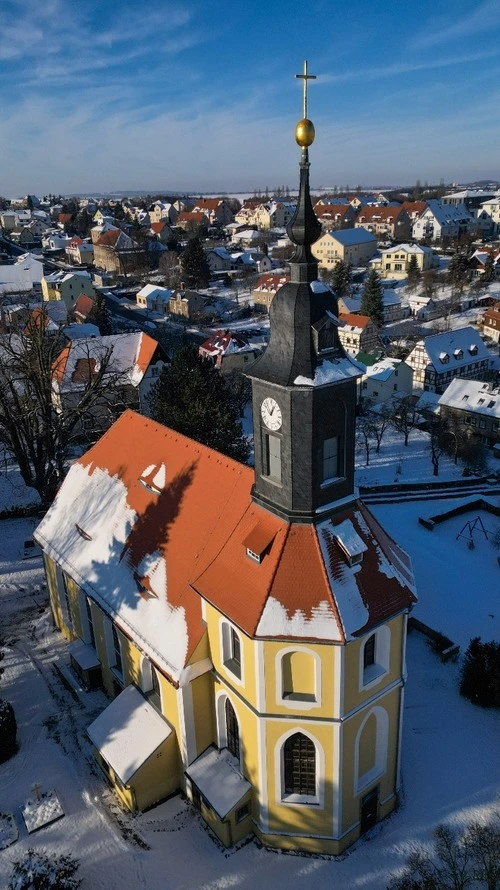 St. Katharinenkirche - Aus Drone, Germany