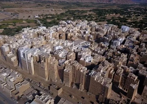 Shibam - От Drone, Yemen