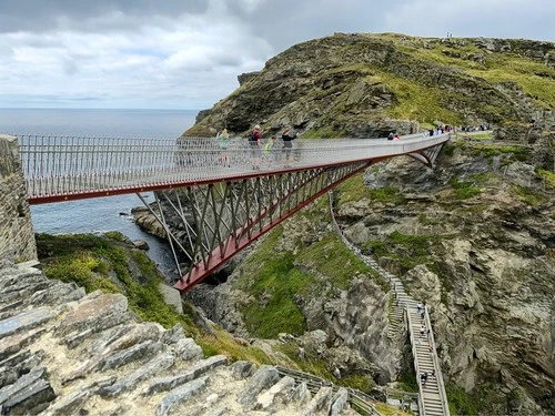Tintagel Castle Bridge - United Kingdom