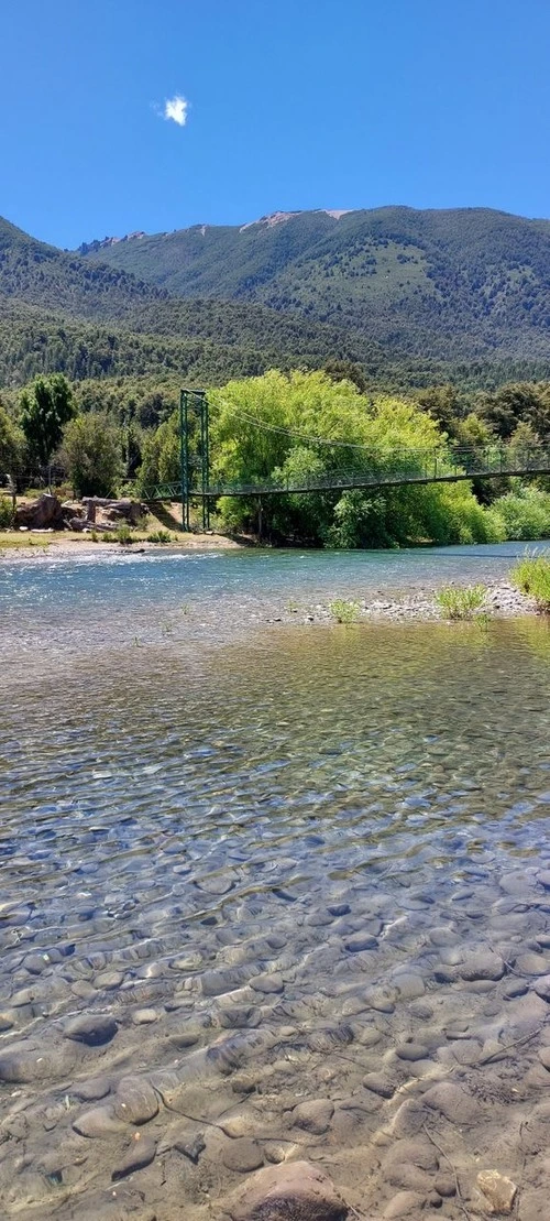 La Pasarela del Río Azul - Argentina