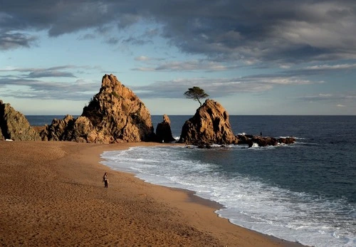 Tossa de Mar - 从 Platja Mar Menuda, Spain