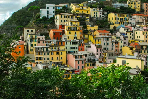 Riomaggiore - From South side, Italy