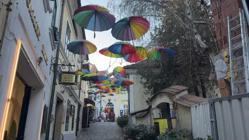 Színes esernyők - Hungary