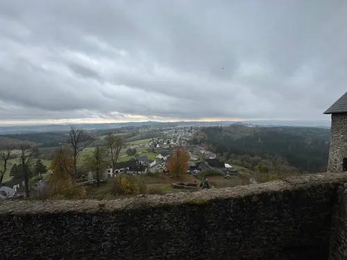 Nürburg - Dari Nürburg Castle, Germany