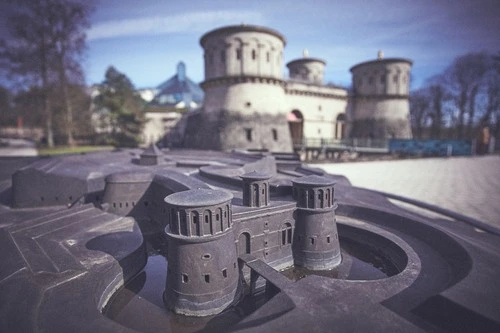 Fort Thüngen - Aus Entrance, Luxembourg