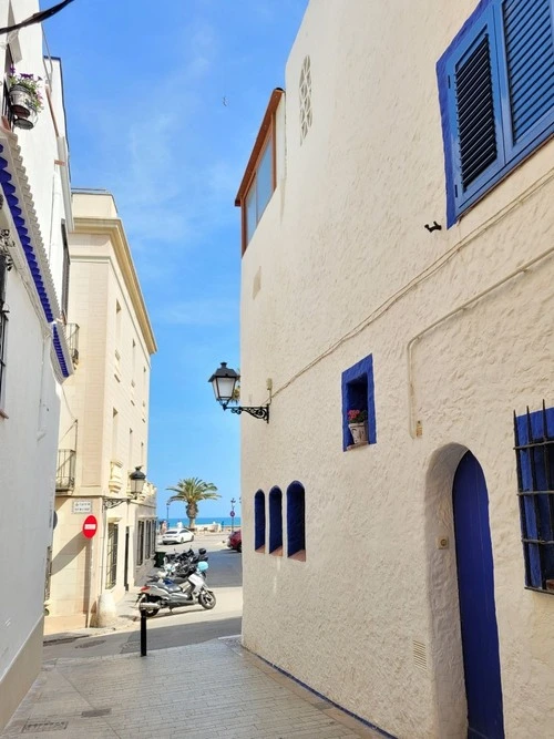 Sitges - From Carrer Barcelona, Spain