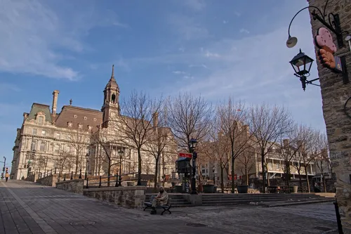 Montreal City Hall - From Colonne Nelson Monument, Canada