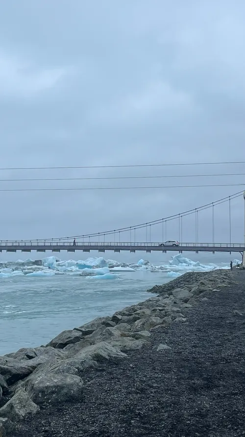 Diamond Beach Bridge - Iceland