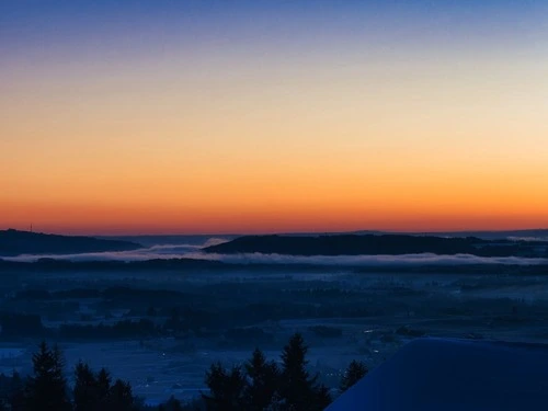 Sonnenaufgang auf dem Auerberg - Germany