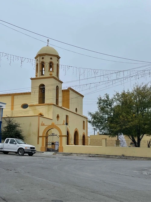 Iglesia Agualeguas - From Plaza, Mexico