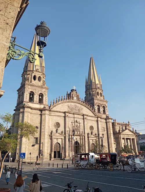 Catedral Basílica de la Asunción de María Santísima - From Plaza Guadalajara, Mexico