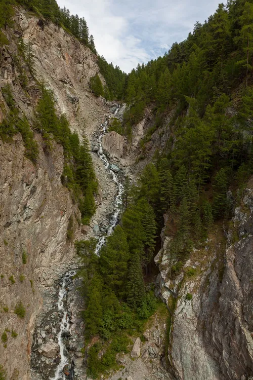 Findelbach - Desde Findelbachbrücke, Switzerland