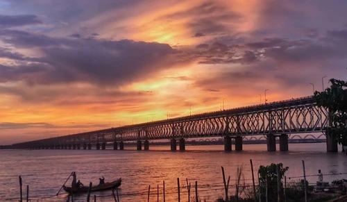 Kovvuru Bridge - Desde Beach, India