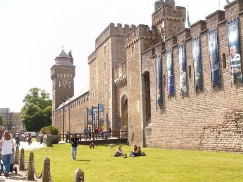Firing Line Cardiff Castle Museum of the Welsh Soldier - From Entrance, United Kingdom