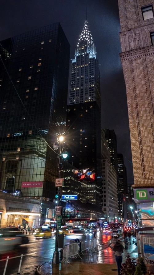 Chrysler Building - Depuis Grand Central Bridge, United States