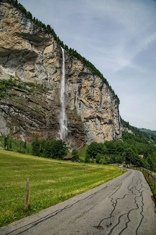 Staubbach Waterfall - Depuis Spiss Road, Switzerland