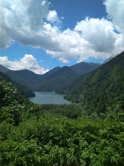 Lake Ritsa - Depuis Ritsa Relict National Park, Georgia